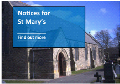 Notices for St Mary's